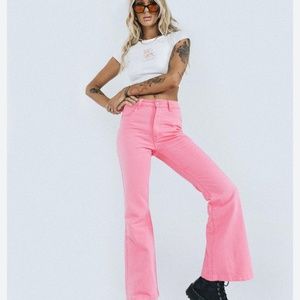 Princess Polly Pink Cabarita Jeans